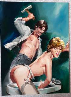 Molino, Roberto - 1 Original cover - Attualita Flash #8 - La Vendetta del cornuto - 1984 | Catawiki