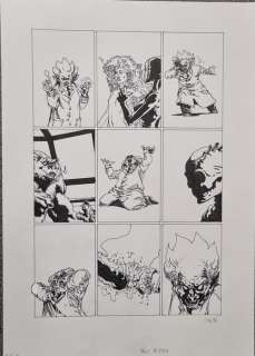 Gess - 1 Original page - La Brigade chimérique - La Tête aride - 2012 | Catawiki