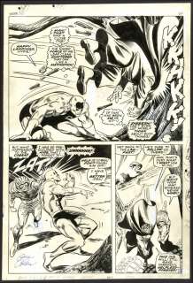 Gene Colan - DAREDEVIL (1964-98) #30 Half Splash | ComicConnect