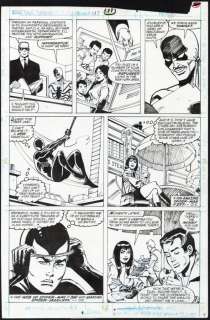 Sal Buscema - Published artwork - Spectacular Spider-Man - Issue #137 Page 9 - Ink - 1988 | Catawiki