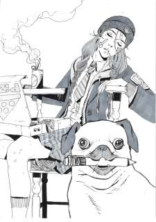 Zoe Thorogood - Hack/Slash : Back to School #4 Cover - Original Published Art