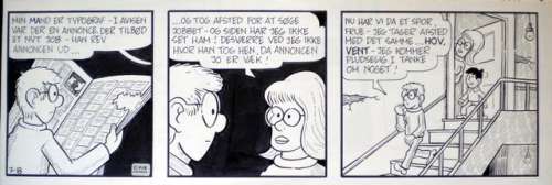 Felix - original avis stribe - nummereret 7.18 fra 1974 - Werner Wejp-Olsen | ComicGarden