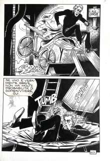 MAGNUS - Original page for Alan Ford n. 11 page 3. Cm. 17x25. Ink. Code 929.