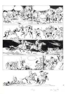 Franz | Jugurtha, planche n°29 Ã  l’encre de Chine de… | Millon