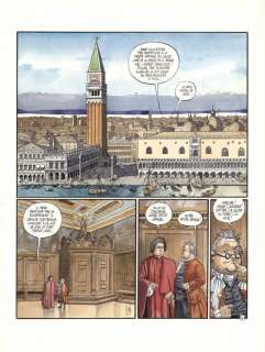 Griffo - Planche originale n°6 - L‘Ombre de la tour - Giacomo C.