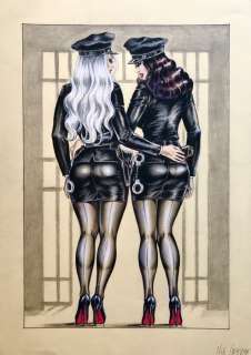 Nik Guerra - 1 Original colour page - Risate Criminali - “Corpi speciali” - pag. 26 - 2024 | Catawiki