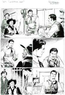 Brindisi, Bruno - 6 Original page - Tex Willer #44 - "La Ley De Fuga" - 2022 | Catawiki