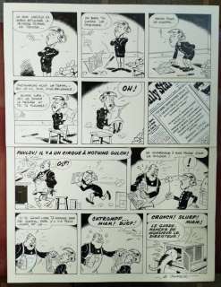 Janvier, Michel - 1 Original page - Rantanplan T4 - Le Clown - 1992 | Catawiki