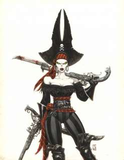 Olivier Ledroit - Couverture originale - Dragon Blitz - Requiem Chevalier Vampire