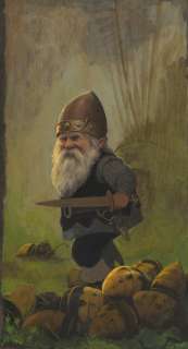 Jean-Baptiste Monge - Illustration originale - La révélation - A la recherche de Féerie