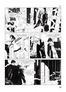 Mari, Nicola - 1 Original page - Dylan Dog Speciale #23 - "L’angelo caduto" - 2009 | Catawiki