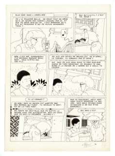 Goffin, Alain - 1 Original page - Thierry Laudacieux T2 - La Mine de l’étoile - 1984 | Catawiki