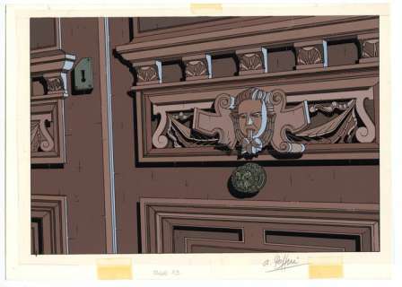 Goffin, Alain - 1 Original drawing + original colour - Retour à la Rapée - 1990 | Catawiki