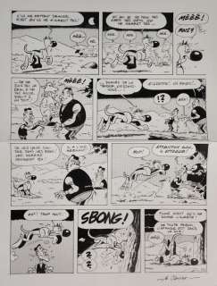 Janvier, Michel - 1 Original page - Rantanplan T2 - Le Parrain - 1988 | Catawiki