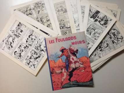 Le Rallic - 64 Original page - Les Foulards Noirs | Catawiki