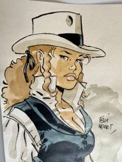 Meynet, Félix - 1 Original colour drawing - Sauvage | Catawiki