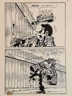 Magnus & Bunker - 1 Original page - Alan Ford - La Testa del Coccodrillo | Catawiki