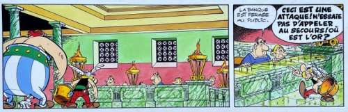 Uderzo, Albert - 1 Mise en couleur originale - Astérix T13 - Astérix et le Chaudron | Catawiki