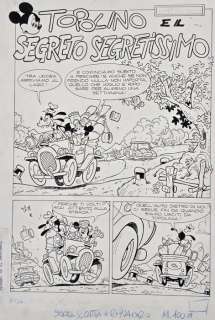 Andrea Freccero - 1 Page d’accueil - Topolino - Topomistery: Topolino e il Segreto Segretissimo | Catawiki