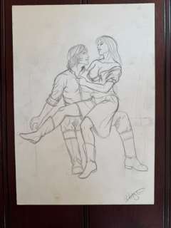 Legein, Pierre - 1 Original drawing - Dampierre