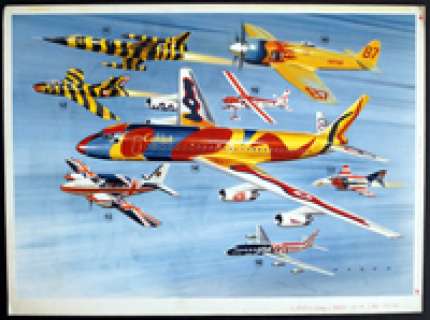 Wilf Hardy | They Pass With Flying Colours (Signed) | Illustration Art Gallery