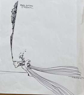 Toppi, Sergio - 1 Original drawing - Nude Woman | Catawiki