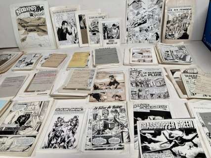 Artima / Linda / SOS / Sam et Sally - 1 Ensemble de planches remontées et bromures d’imprimerie | Catawiki