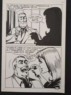 Magnus & Bunker - 1 Original page - Satanik - Tema: Cos’è la Morte - 1967 | Catawiki