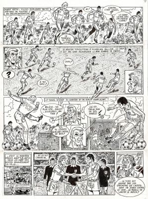 Raymond Reding | Lot 415 - Eric Castel, planche originale à l’encre de chine. | Septimus