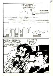 Magnus - 1 Original page - Necron #7 - "La balena d’acciaio" - 1981 | Catawiki