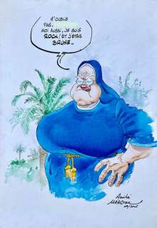 Maëster - 1 Original drawing - Soeur Marie-Thérèse - 2005 | Catawiki