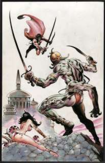 Burcham, F. Newton - JOHN CARTER OF MARS Illustration