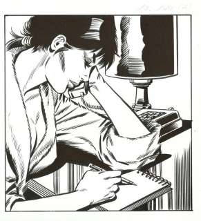 Enric Badia Romero - 1 Original page - Modesty Blaise - strip #10144 (A) - Last Modesty story drawn by Romero ! - 2000 | Catawiki