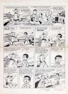 Mittéï | L’Indésirable Désiré, planche n°1 Ã  l’encre… | Millon