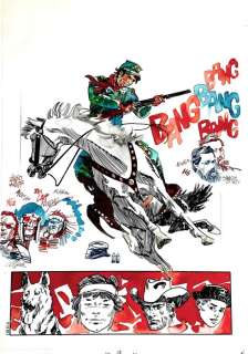 Studio Origa - 1 Original colour drawing - Sgt. Kirk | Catawiki