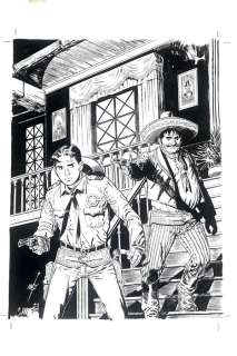 Mastantuono, Corrado - 1 Original cover - Capitan Miki - n. 2 "Il generale Ruiz" | Catawiki