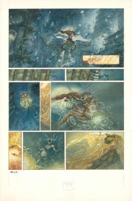 Thierry Ségur - Le Roi des méduses - Planche originale n°39