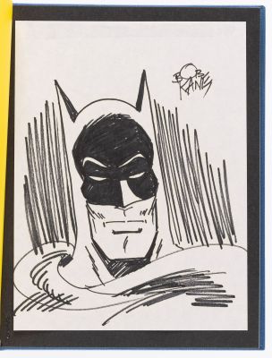 Lot 85 - BOB KANE "BATMAN & ME" SIGNED & NUMBERED DELUXE EDITION BOOK WITH ORIGINAL ART SKETCH. | Hake’s