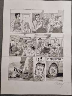 Renaud - 1 Original colour page - Les crabes - 2018 | Catawiki