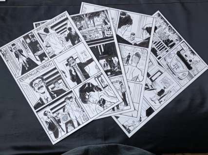 Montanari & Grassani - 4 Original page - Dylan Dog - Il Binario Morto - 2018 | Catawiki