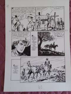 Bignotti, Franco - 10 Original page - Piccolo Ranger - La traccia dell’assassino - 1969 | Catawiki
