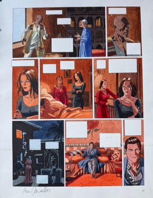 Miralles, Ana - 1 Original page - Djinn - Le Trésor - 2004 | Catawiki