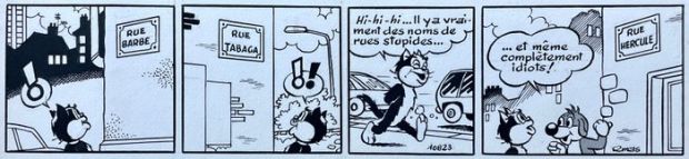 Mas / Arnal - 1 Original drawing - Strip Pif et Hercule - l’Humanité - 1950’s | Catawiki