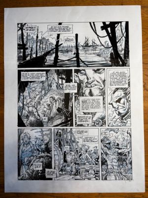 Aouamri, Mohamed - Original page - La Quête de l’oiseau du temps - Avant la Quête | Catawiki