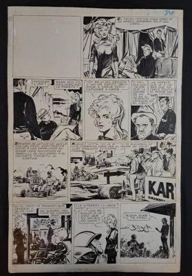 Breccia, Alberto - 1 Original page - Il Circo Tragico | Catawiki