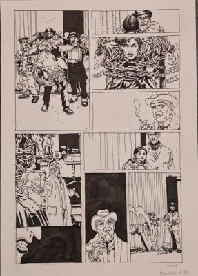 Gess - 1 Original page - Les contes de la pieuvre - Un destin de trouveur - 2019 | Catawiki