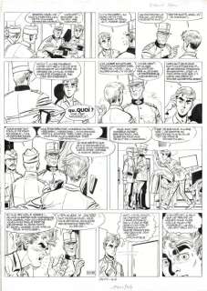 Paape, Eddy | Originele pagina (p.33)  - Flip Flink  - Mensenjacht  - (1964) | Catawiki