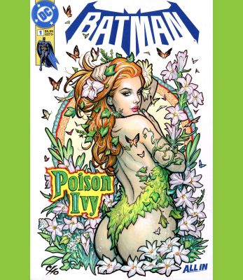 Frank Cho - Batman #1 featuring Poison Ivy Sketch Cover by Frank Cho
