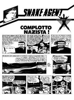 STEFANO TAMBURINI, Snake Agent. Complotto nazista! - | Art-Rite