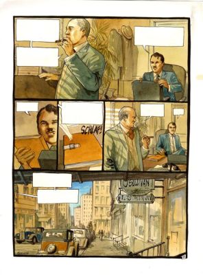 Berlion, Olivier - 1 Original colour page - Le Kid de l’Oklahoma - 2010 | Catawiki